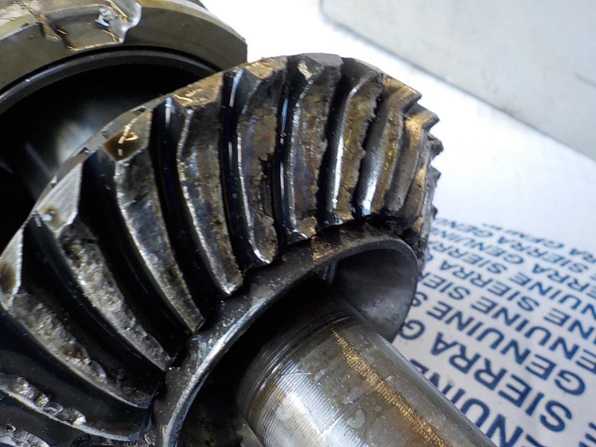 Damage to marine machinery